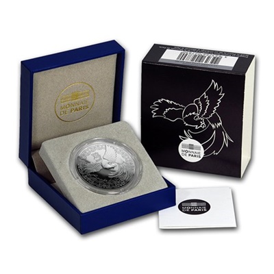 2017 €10 Silver Proof - Year of the ROOSTER